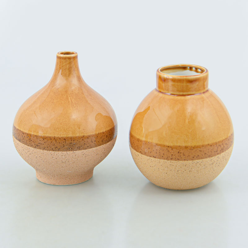 Vase boule terracotta 