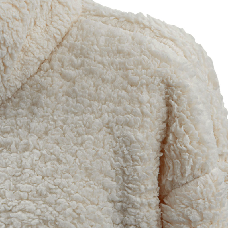 Sweat sherpa 'Homewear' beige