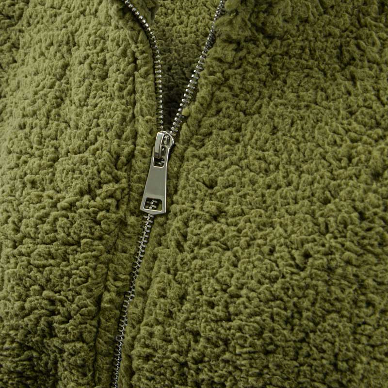 Sweat sherpa 'Homewear' kaki