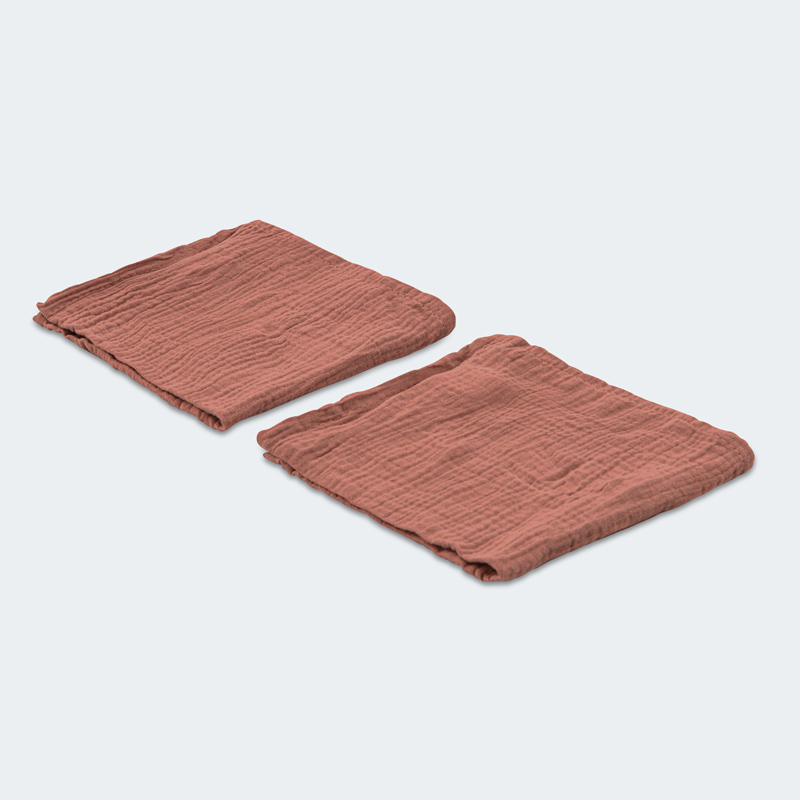 Lot de 2 serviettes de table 'Idylle'