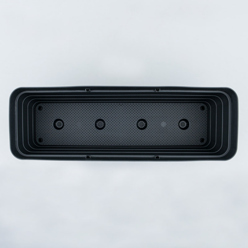 Jardinière 'Tolle' anthracite