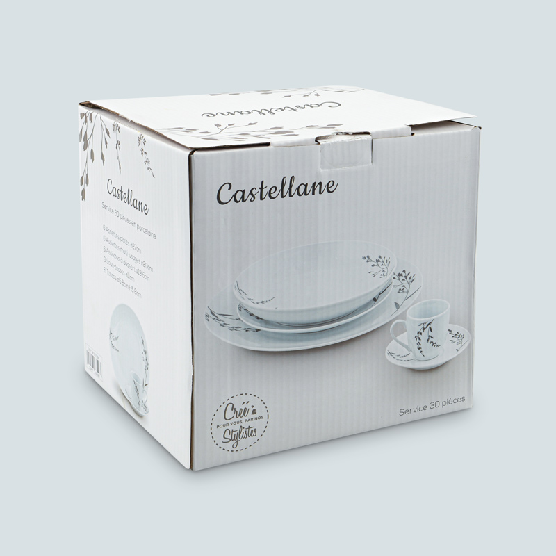Service de table 30 pièces 'Castellane'