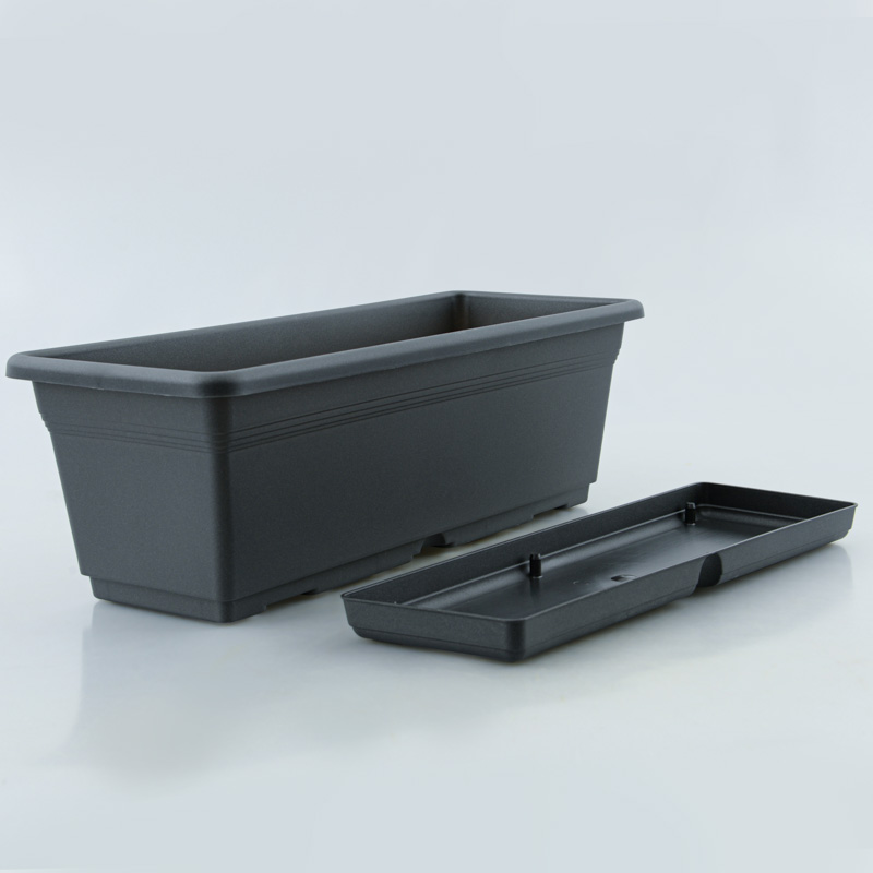 Balconnière 'Portofino' gris anthracite