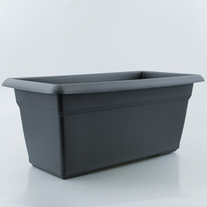 Jardinière 'Meditera' gris anthracite