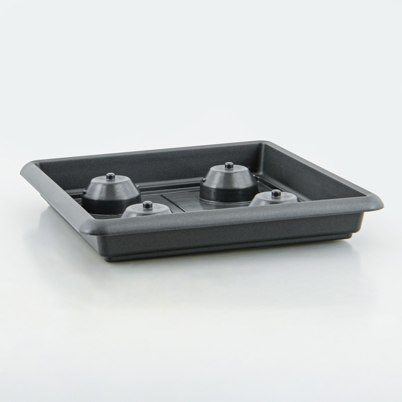 Soucoupe 'Meditera' carrée