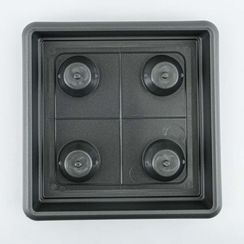 Soucoupe 'Meditera' carrée