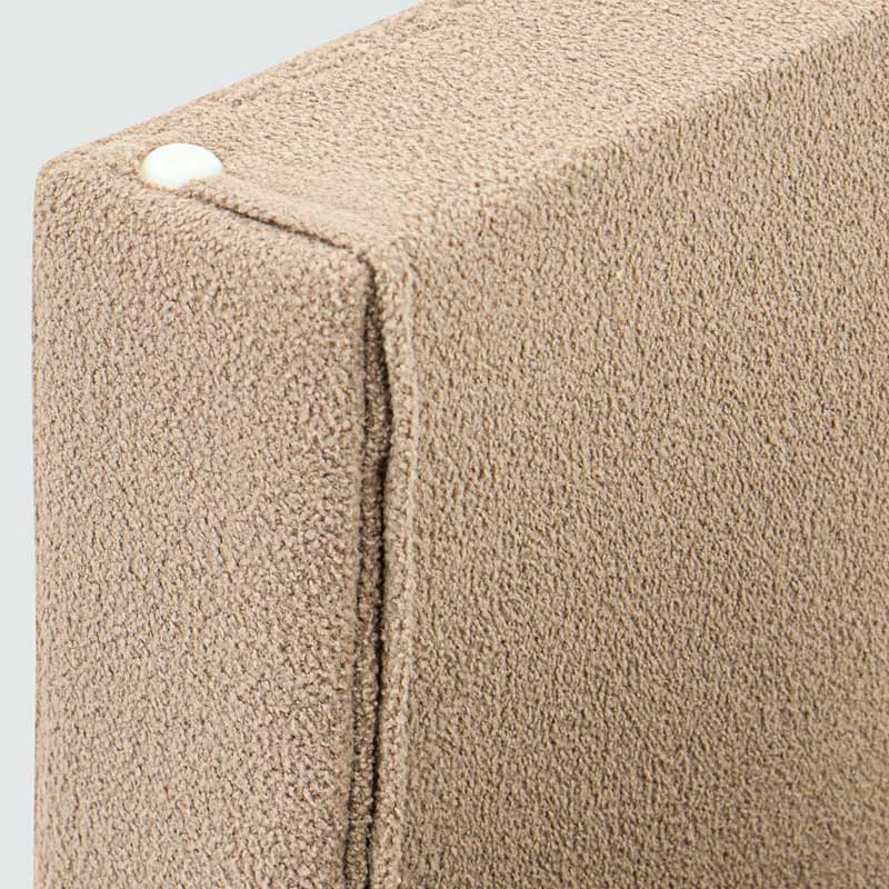 Tabouret 'Billie' couleur moka