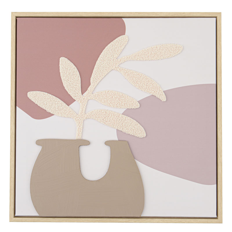 Toile encadrée 'Botanica' 3D
