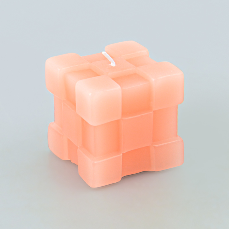 Bougie cube 'Colorfull'