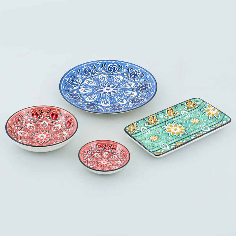 Assiette plate 'Rosalie'