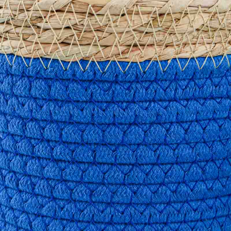 Panier tressé avec anse