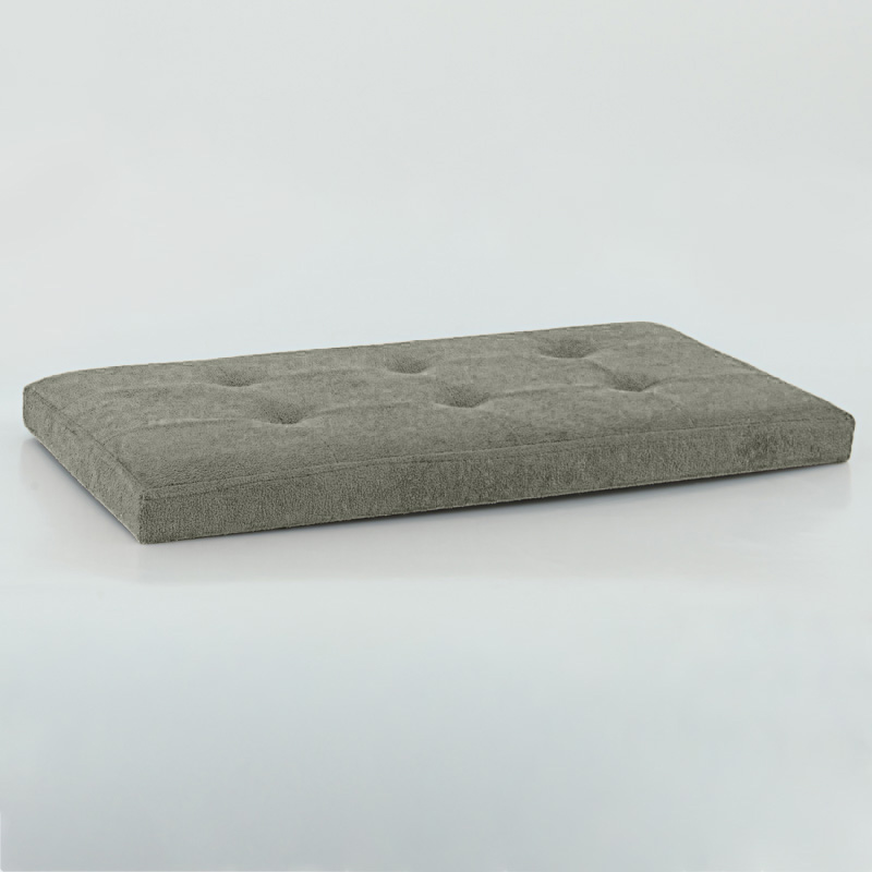 Banc de rangement pliable 'Luxury' gris
