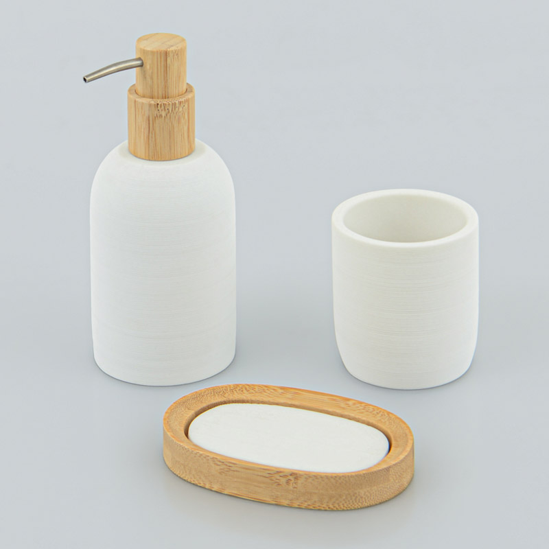 Porte savon blanc