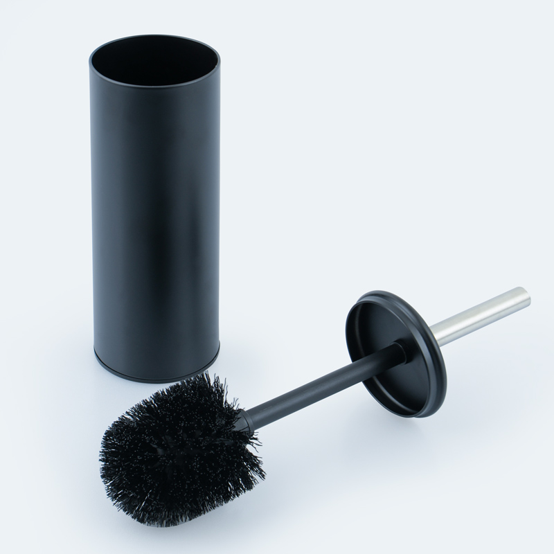 Porte brosse WC noir 