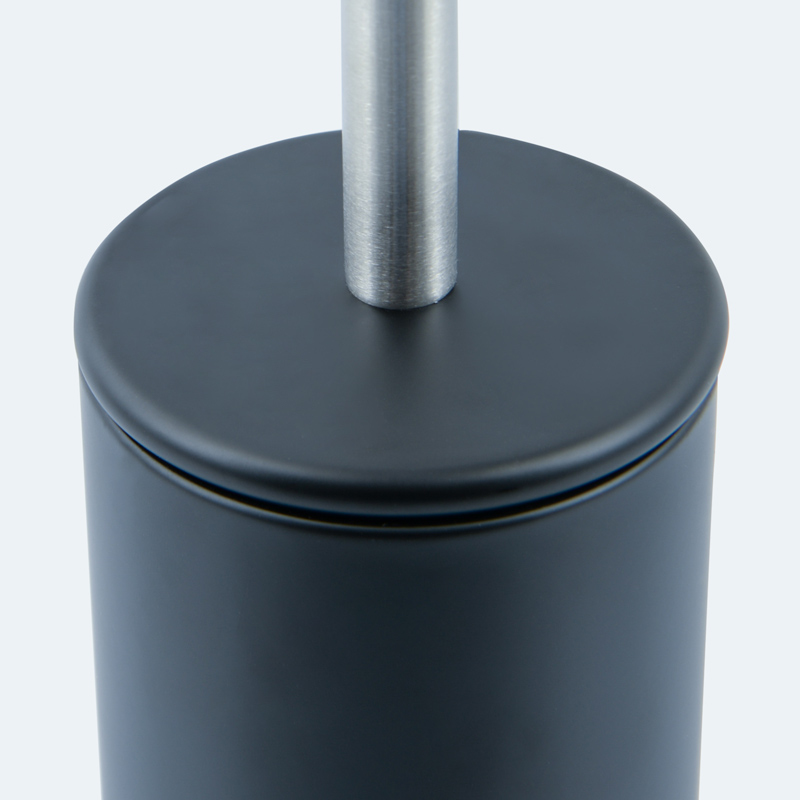 Porte brosse WC noir 
