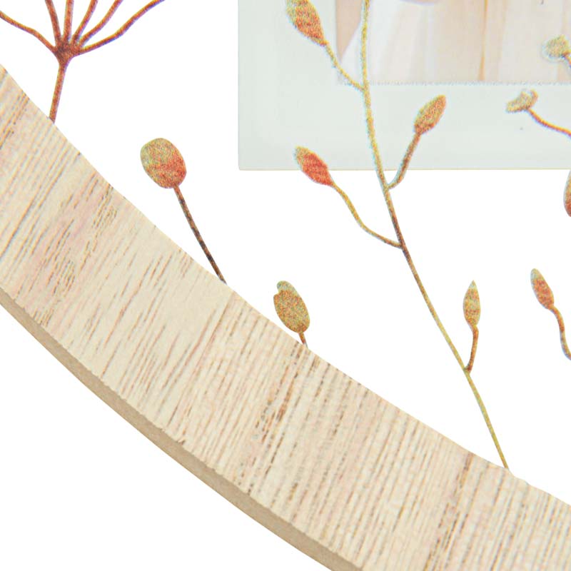 Porte photo mural 'Serenity' en bois