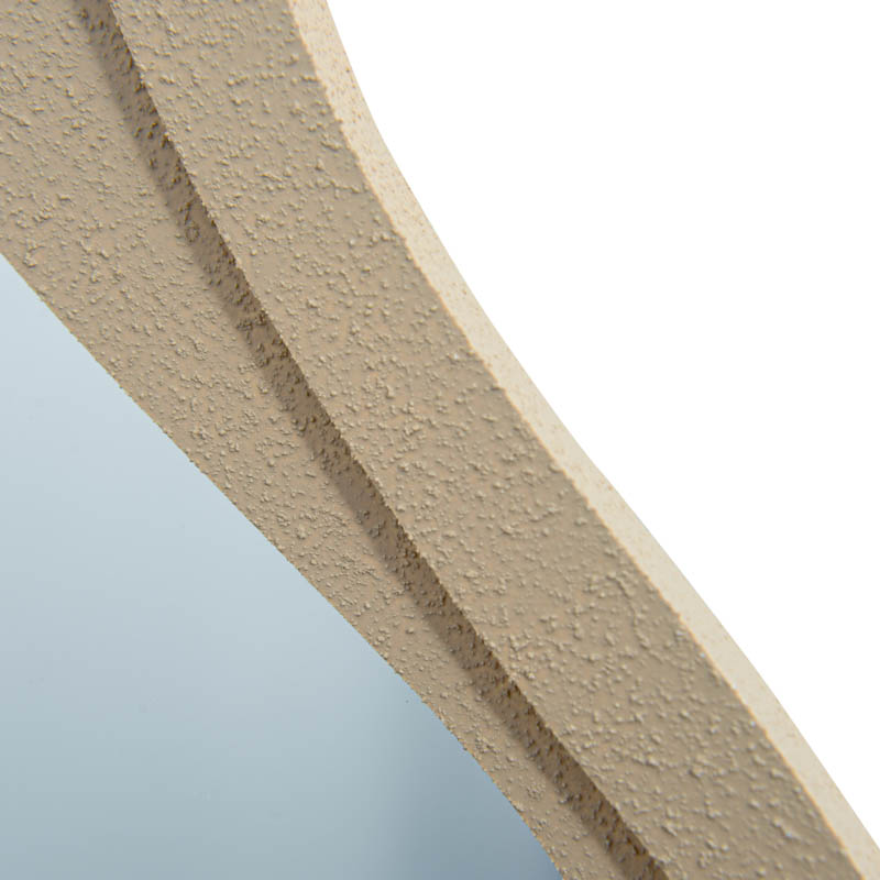 Miroir bulle beige