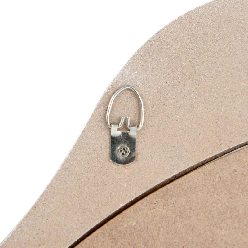 Miroir bulle beige