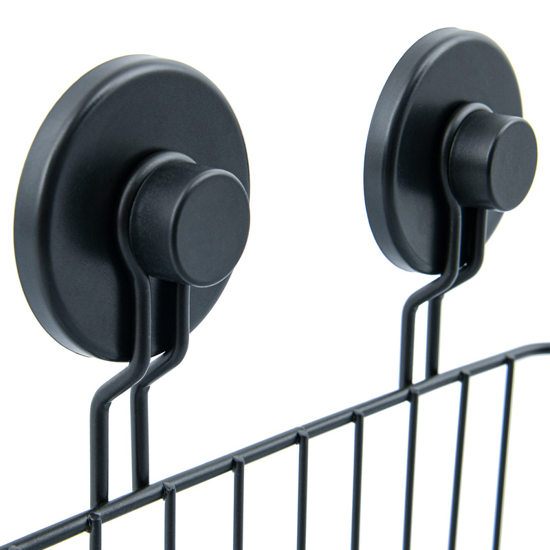 Panier à suspendre pour douche noir 