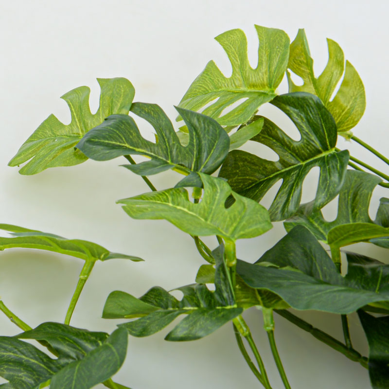 Branche de monstera tombant artificielle