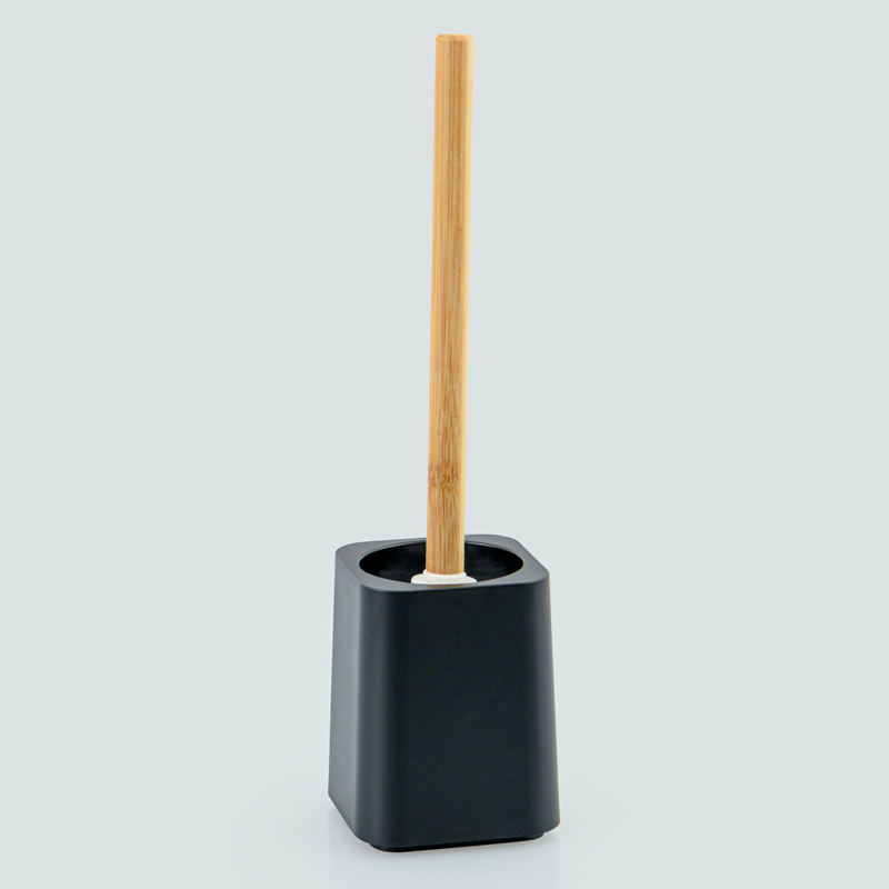 Porte brosse WC noir 