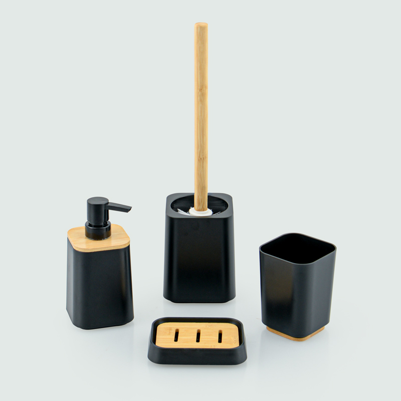 Porte brosse WC noir 