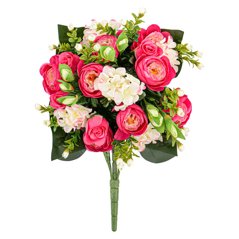 Bouquet artificiel de fleurs 