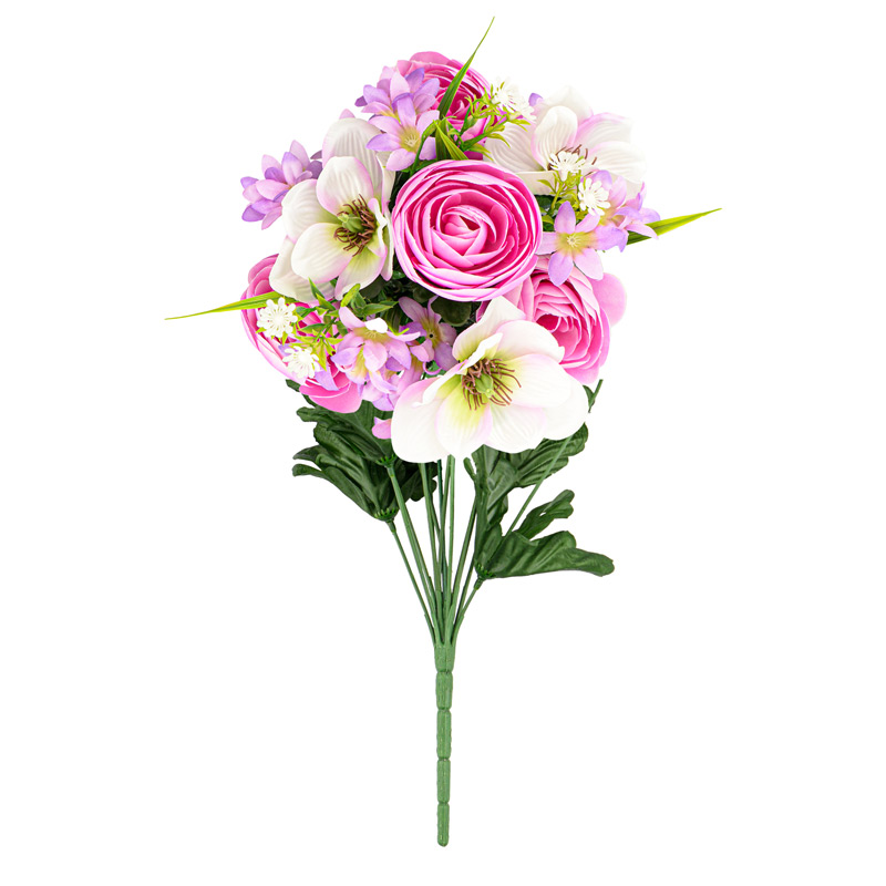 Bouquet artificiel de fleurs 