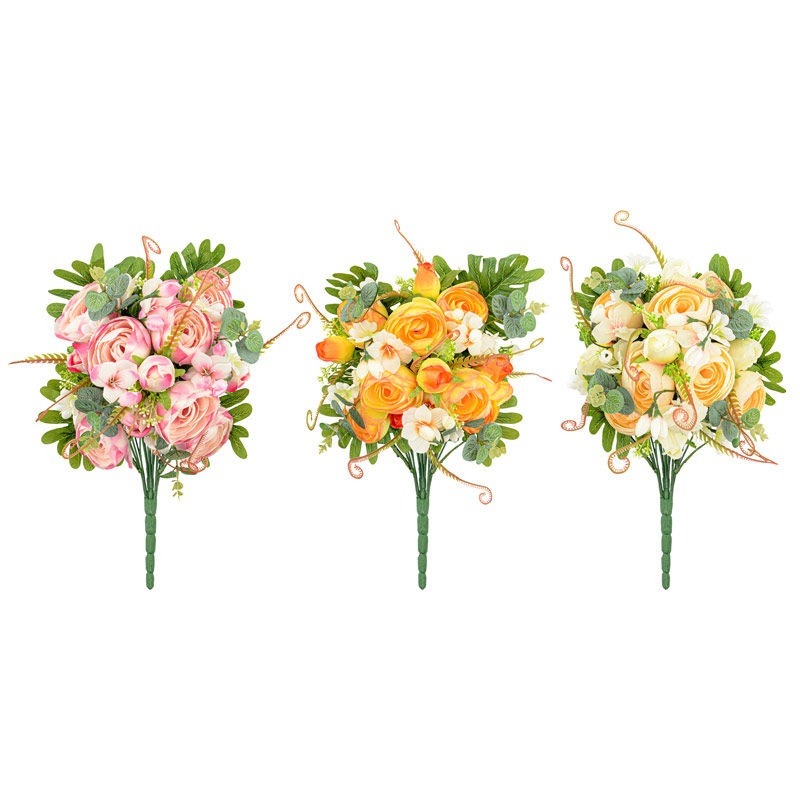 Bouquet artificiel de fleurs 