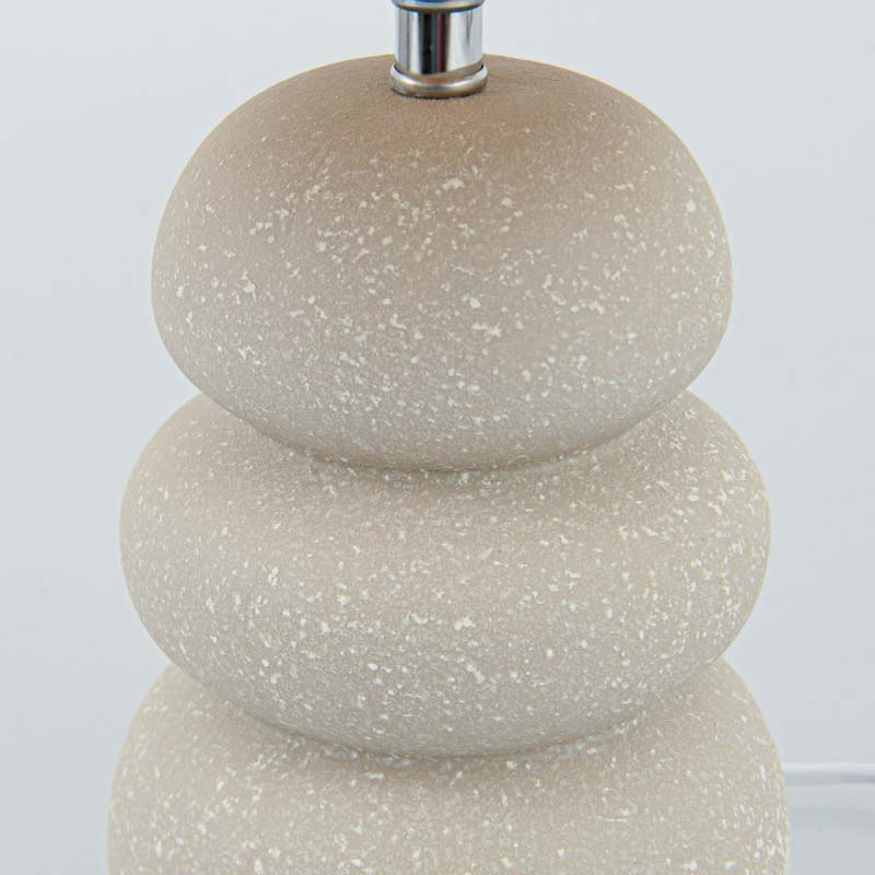Lampe à poser 'Soline' tapue