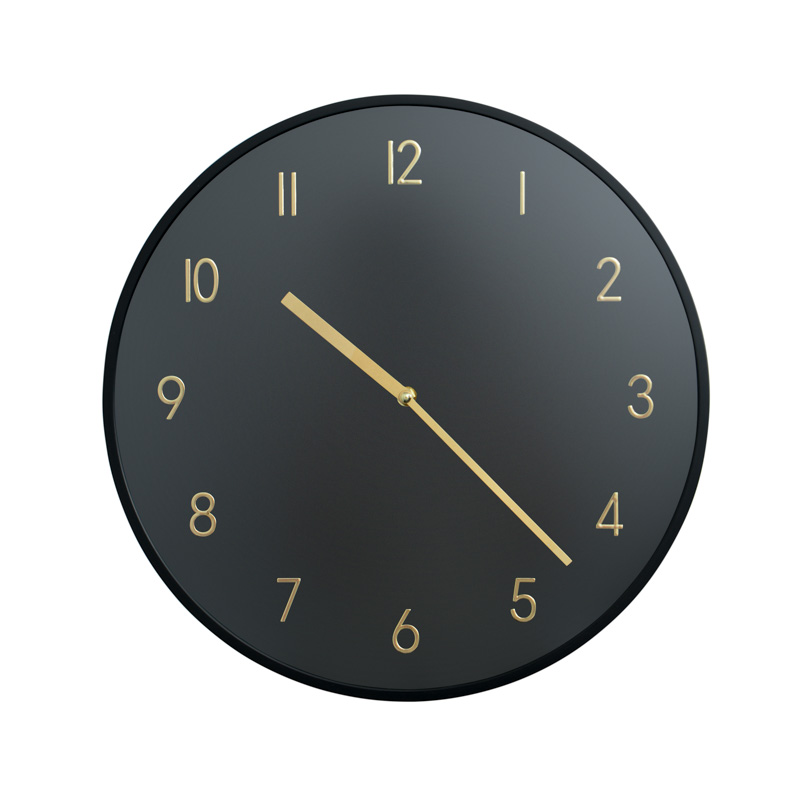 Horloge murale 'Goldy'
