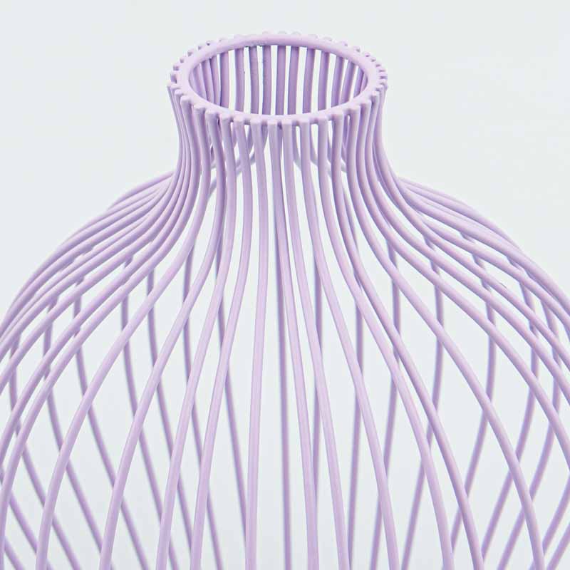 Vase métal filaire 
