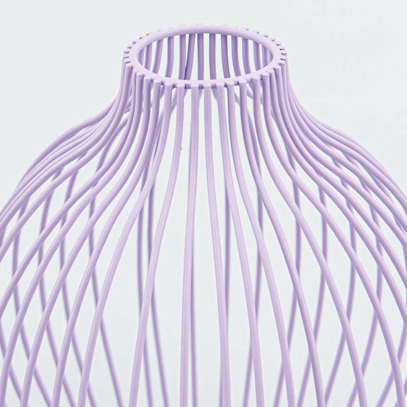 Vase métal filaire 