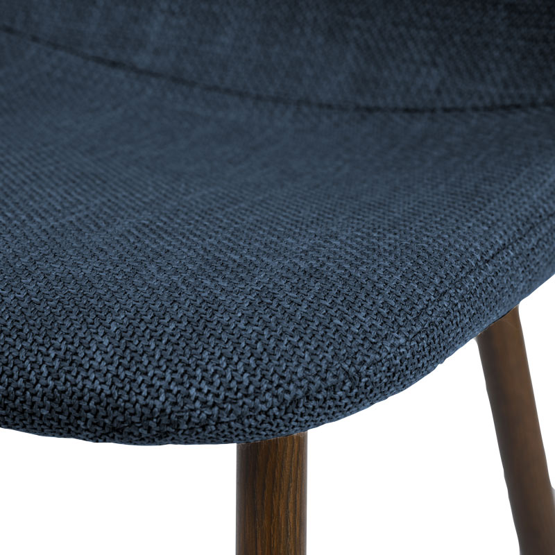 Chaise 'Anya' bleue