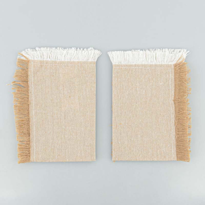 Lot de 2 serviettes de table 'Aelis' 
