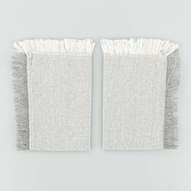 Lot de 2 serviettes de table 'Aelis' 