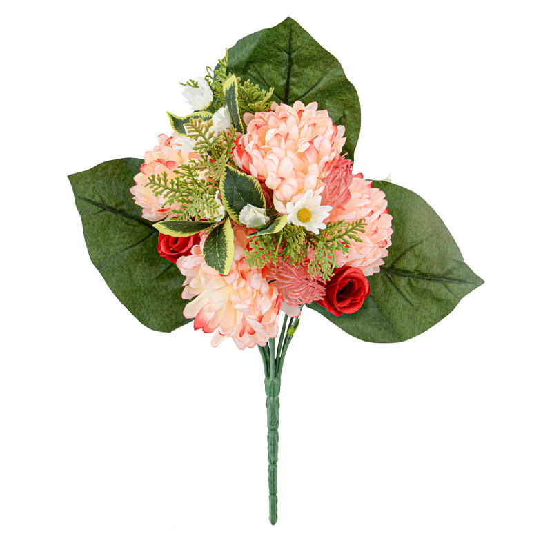 Bouquet artificiel de fleurs chrysanthème