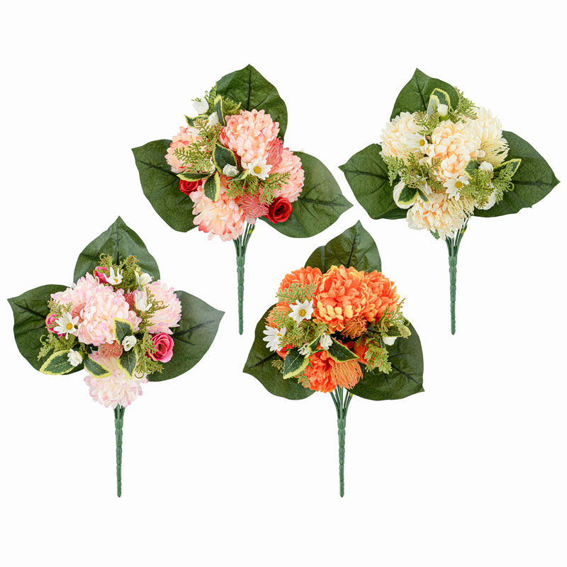 Bouquet artificiel de fleurs chrysanthème