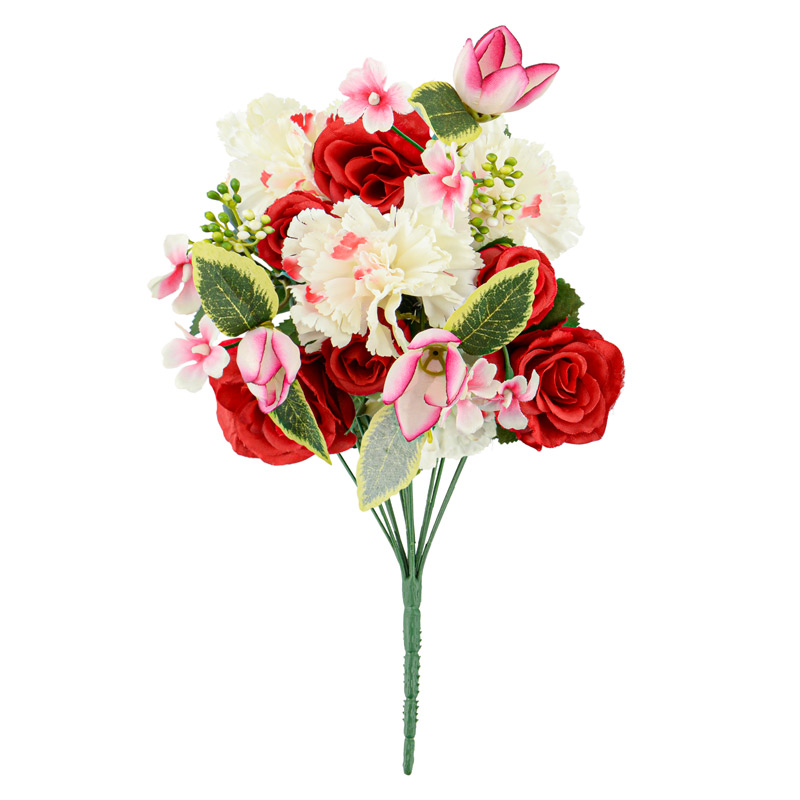 Bouquet artificiel de fleurs 
