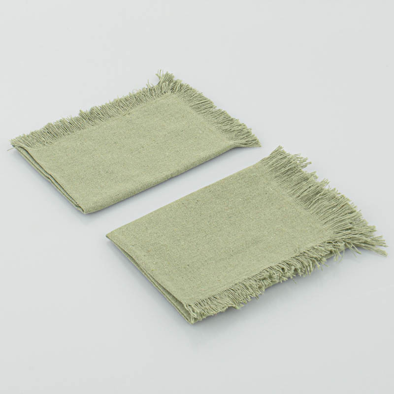 Lot de 2 serviettes de table 'Aelis' 