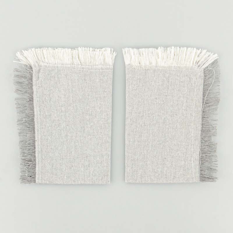 Lot de 2 serviettes de table 'Aelis' 