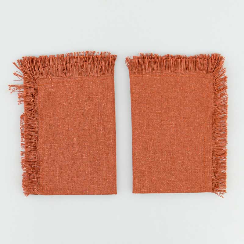 Lot de 2 serviettes de table 'Aelis' 