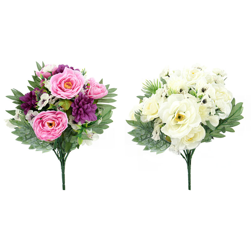 Bouquet de renoncules et d'anémones