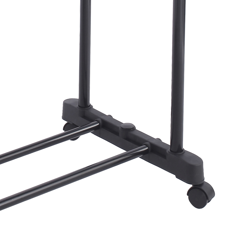 Portant à vêtements double