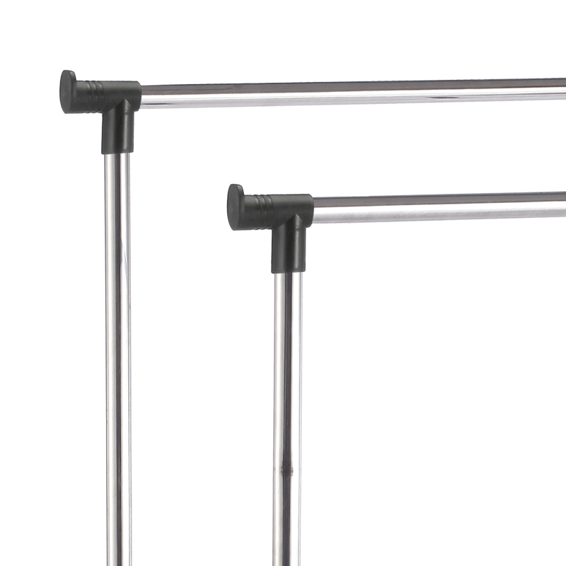 Portant à vêtements double