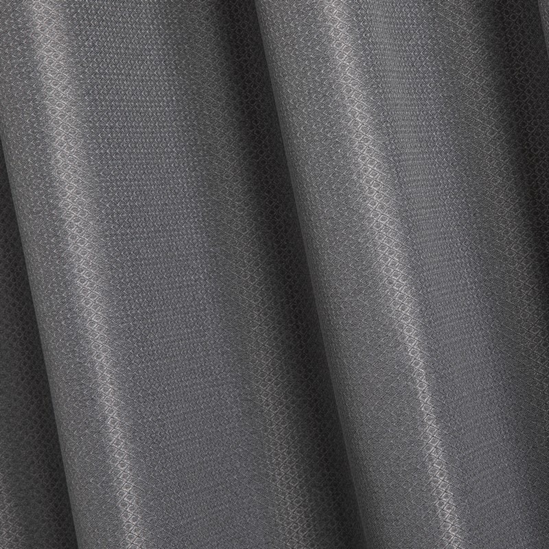 Rideau occultant 'Ezia' jacquard gris