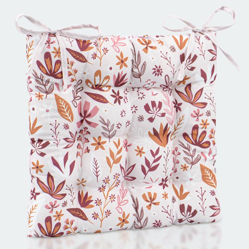 Dessus de chaise 'Briana' imprimé fleuri