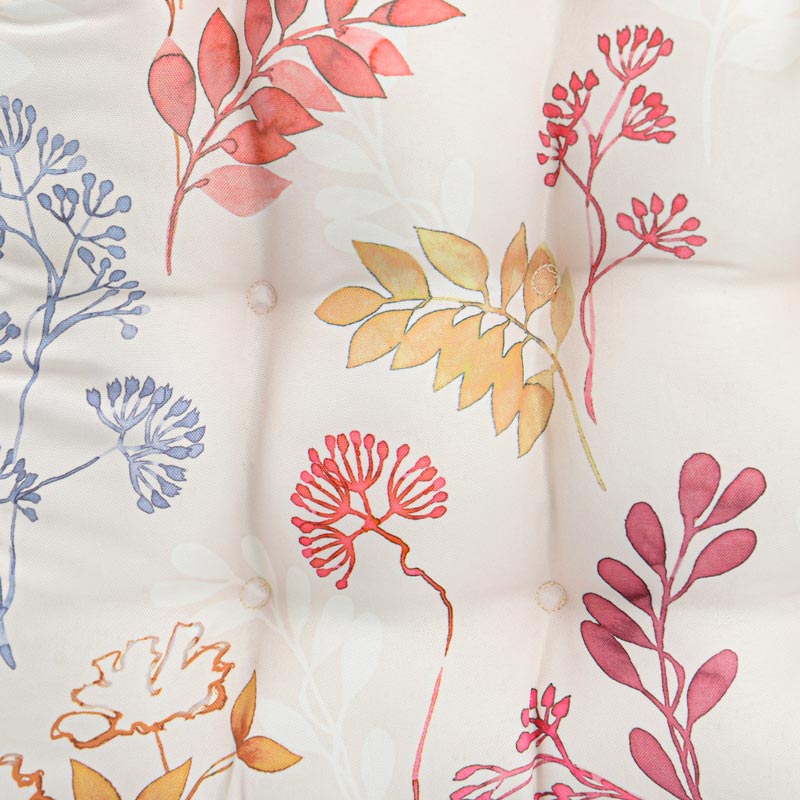 Dessus de chaise 'Lise' imprimé fleuri