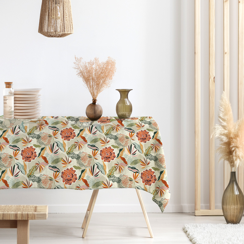 Nappe déperlante imprimée 'Carmina' 