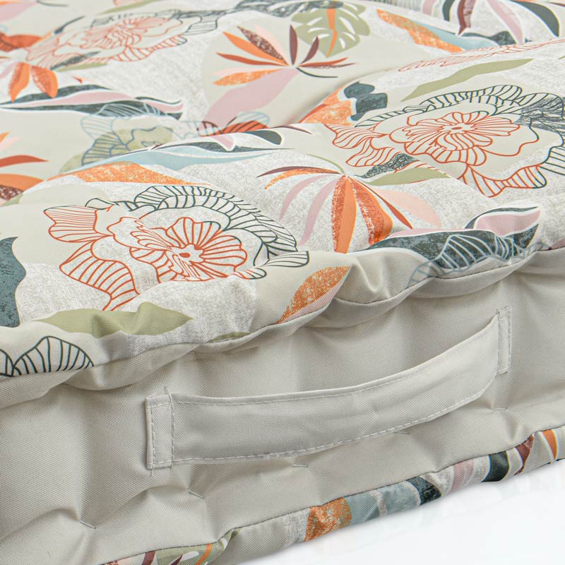 Coussin matelas de sol imprimé  'Carmina' 